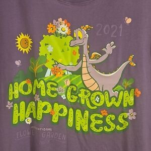 Disney Figment Purple Cotton T-Shirt